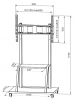 Напольная стойка для интерактивного комплекса 42"-90", до 140кг (VESA 800x600)