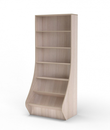 Стеллаж книжный 800х650х2100 мм
