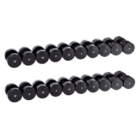 Гантельный ряд PROFI-FIT POWER 27,5 кг - 50 кг (10 пар), шаг 2,5 кг