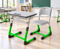 Комплект ученический одноместный Smarty, стул пластик, рост 3-5/5-7
